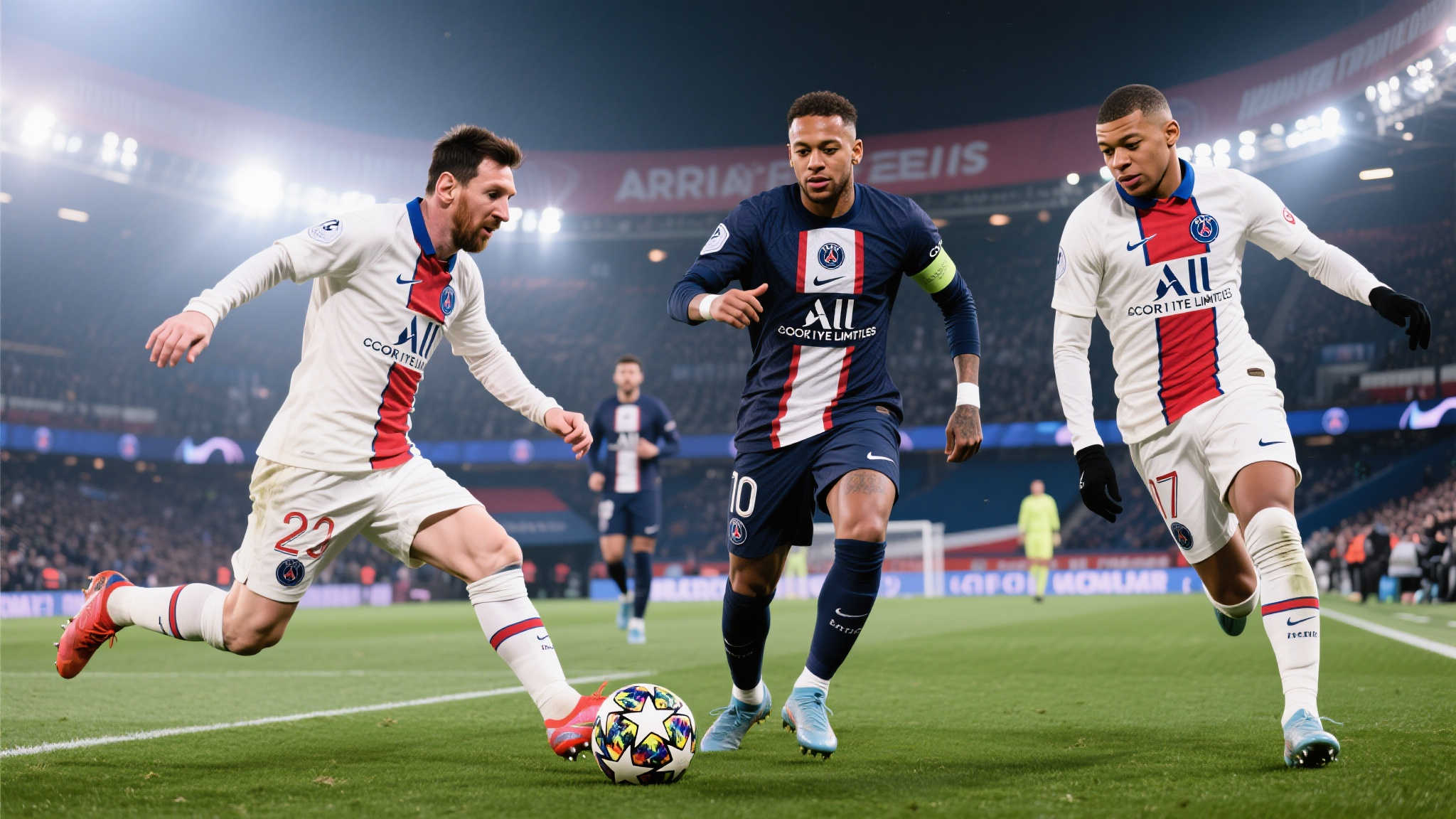 近年来，以梅西、内马尔和姆巴佩为代表的一批超级巨星